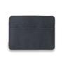 Fashion front pocket RFID Blocking Canvas credit card wallet custom logo card holder