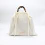 Promotional Custom Cotton Linen Drawstring Shopping Bag Reusable Muslin Cotton Gift Promotion Bg