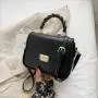 Minissimi Sac A Main Contrast Color Women Shoulder Bag Woman Hand Bage Pu Leather Cute Bag