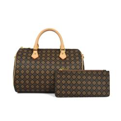 2022 Custom Monogram Handbag Ladies Purse Leather Tote Bag With Custom Printed Logo shoulder bag luxury designer travel bags