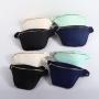 US Warehouse Free Shipping Small Size Waterproof Fanny Women Men Crossbody Chest Bag Kids Travel Waist Belt Bag Nylon Fanny Pack
