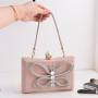 Popular lady party purse shoulder handbags butterfly ladies clutch purse party clutch bags evening bag clutches for woman pochette femme