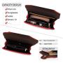 2024 new summer simple design ladies leather shoulder bag popular fashion engraved stripes crossbody bag