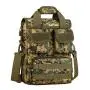 Unisex Tactical Reconnaissance Bag A4 Commuting Shoulder Crossbody Handbag for Men and Women with Durable Zipper Closure