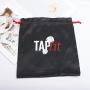 High Quality Portable Cosmetic Dust Pouch Reusable Satin Gift Jewelry Bag With Logo Custom Satin Drawstring Bags