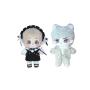 20 cm cotton doll suit spot Eva with simulation beast ear his tail hair naked baby dress dress tire doll plush baby