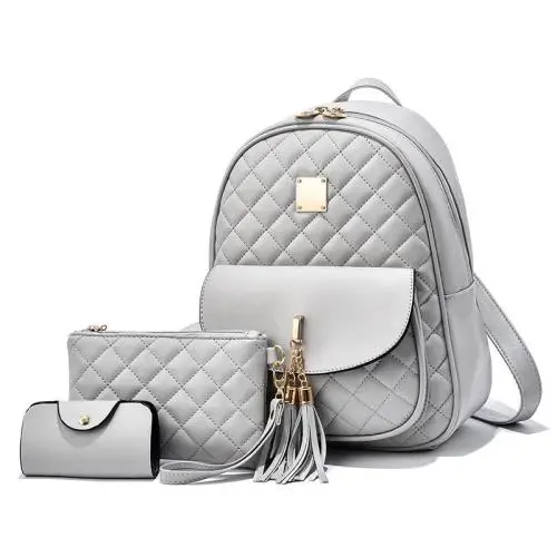 2023 Fashion latest designers Ladies bags leather cute women's backpacks for teens