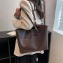 Large Capacity Sac A Main Femme PU Leather Bag Leather Hand Bags Women Tote Bag For Women