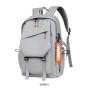 Custom Oxford Men's Laptop Backpack Waterproof Student Bag Multi-Functional Casual Business Travel Backpack Polyester Lining