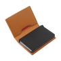 Wholesale Stainless Steel Card Holder Pu Leather Pop Up Card Holder Aluminum Card Holder