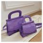 New Style Handbag Candy Color Fashion Small Envelope Bag Fresh Sweet PU Woman's Branded Bag