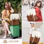 LOVEVOOK Waterproof Stylish Designer Travel Fashion Flip Laptop Backpack School Business Work College Laptop Backpack with USB