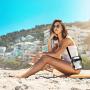 Clear Crossbody Purse Bag Clear Bag Stadium Approved with Front Pocket for Concerts Sports Festivals