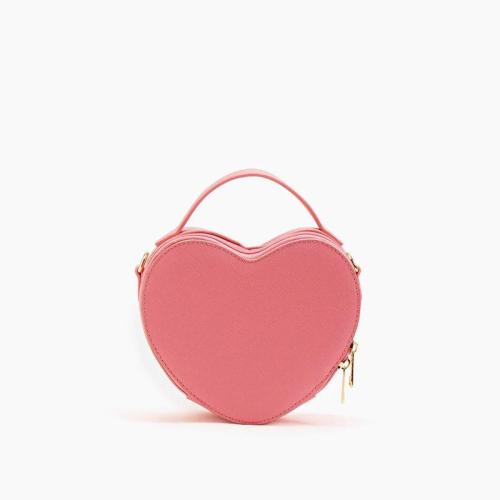 Wholesale Custom Fashionable Ladies Hand Bags Cute Classic Heart Shape Pu Veagn Leather Purses Custom Luxury Handbags For Women