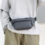 Gelory New Simple Fashion Multi Color Sports Multifunctional Expandable Men Shoulder Bag Waist Bag