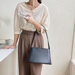 2024 New style South Korean women's single shoulder bag fashionable fixed handbag elegant temperament simple armpit bag