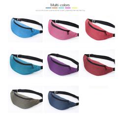 Gelory Custom Logo Waterproof Fashion Travel Chest Bag Colorful Running Fanny Pack For Men Women