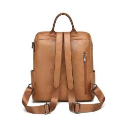 Women's Large Backpack Leather Travel Backpack Fashion Handbag Backpack Purse Designer Ladies Shoulder Bags with Strap