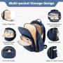 LOVEVOOK All-in-One design Multifunction mummy backpacks baby nappy bags with changing Pad large travel baby diaper bag backpack