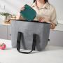 CY020 Leakproof Insulated Cooler Lunch Tote Bags for Work Bento Box Insulated Messenger Bags Camping Fresh Keeping Handbags