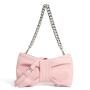 2024 Custom Vegan Leather Shoulder Bag For Women Luxury With Butterfly Knot Shape