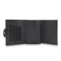 Superb Slim Trifold Wallet RFID Protection Vegan Leather Mini Wallet Thin Card Case With Coin Compartment