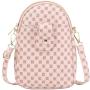 Flower material mobile phone bag 2024 pu leather women's bag wholesale fashion casual crossbody shoulder bag female