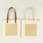 Wholesale Custom Cheap Reusable Shopping Bags Handbag With Zipper Portable Canvas Tote Bag