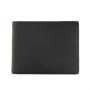 Full grain genuine leather wallet pebble leather men wallet RFID