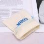 10*15cm Reusable White Cotton Linen Shaver Scraper Packing Dust Bag Custom Logo Printed Gift Storage Cotton Muslin Pouch