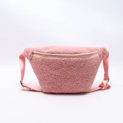 Exquisite Structure Manufacturing Fanny Pack Waist Bag Waist Belt Bag Women Teddy Stylish Fanny Pack Waist Bag