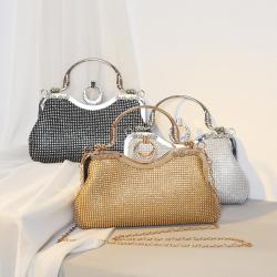 2024 Diamond Encrusted New Evening Bag Women Handbag Fashion Party Tote Bags Factory Wholesale Clutch Bags
