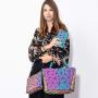LOVEVOOK designer Ladies Hand bags Set Geometric Luminous reflective Bag fashion luxury Women Purse and Handbags 2021