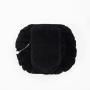 Customised Cosmetic Bag Large Capacity Flannel Lazy Make Up Pouches Foldable Drawstring Makeup Bag