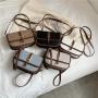 2022 Lady Designer Bags Fashion Flap Combine Colors Messenger for Women Magnetic Button Strap Sling Purse