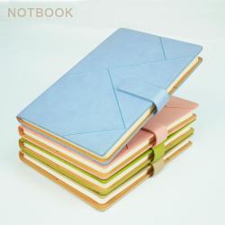 Thickened Notebook Customized Creative Buckle Diary Wholesale High-End Business A5 Notebook Customized Logo