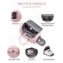 LOVEVOOK Oem Quilted Women Luxury Travel Duffel Bag Gym Weekend Duffle Bags Waterproof Sports Yoga Bags With Custom Logo