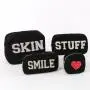 Keymay RTS 4 colors 4 sizes Plush Fluffy Makeup Organizer Pouch Sherpa Soft Cosmetic Bag Teddy Makeup Bag