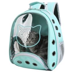 KBW041 2023 Top Selling Motorcycle Pet Transparent Cat Bag Portable Foldable Space Capsule Backpack Cat Bag Pet Backpack