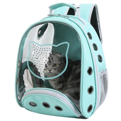 KBW041 2023 Top Selling Motorcycle Pet Transparent Cat Bag Portable Foldable Space Capsule Backpack Cat Bag Pet Backpack