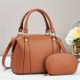 2024 New wholesale women's bags set brand Ladies fashion High Quality PU leather luxury purses and handbags with wallet