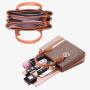 SUSEN CHRISBELLA 2022 wholesale manufacture women custom logo letter handbags custom handbag with logo