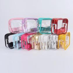 Factory Wholesale Stadium Messenger Crossbody Organizer Pouch Clear Concert Bag Custom Transparent Purse Clear Belt Waist Bag