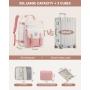 LOVEVOOK 4 pcs/set Flight Approved 40L 50L Waterproof travel backpack bag for work business laptop school Overnight backpacks