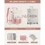 LOVEVOOK 4 pcs/set Flight Approved 40L 50L Waterproof travel backpack bag for work business laptop school Overnight backpacks