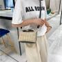 Women's Small Bag 2024 New Korean Fashion Knitted Handbags Ladies Crossbody Shoulder Bag Trendy Female Beach Grass Woven Bag