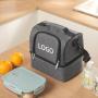 custom printing milk storage insulated dual compartment thermal food lunch bags travel ice cream cooler bag for food