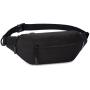 Gelory Outdoor Travelling Sports Waist Bag Unisex Belt Bag Wholesale Customizable Bum Fanny Pack With 4-Zipper Pockets