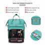 LOVEVOOK 2022 14 15.6 17 in Large Cute School Backpacks with USB Port Travel work Bags Student Book bag Women laptop Backpack