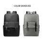 ZWY222 New Men Simple Waterproof PU Shoulder Bag Hot Sale Multi-pocket Laptop Backpack Wholesale Business Travel Student Bag